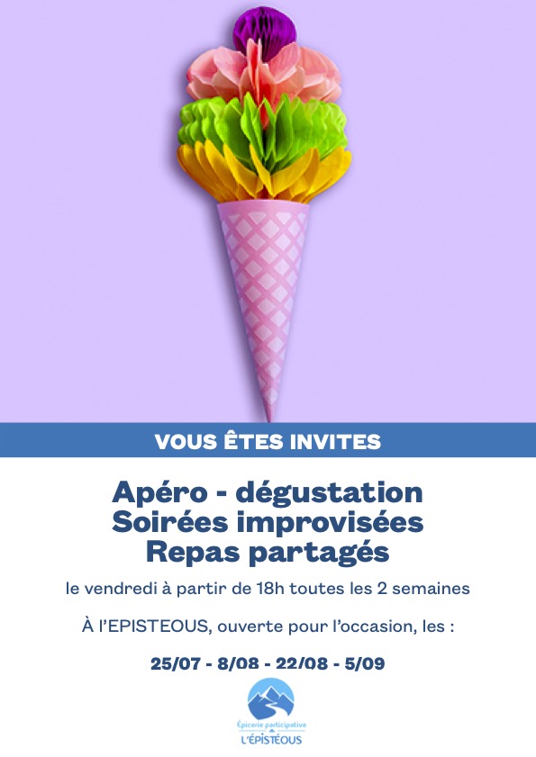 LES APÉROS DE L&rsquo;ÉTÉ